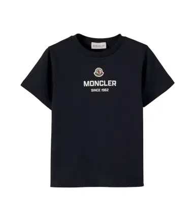 Moncler Enfant Logo cotton jersey T-shirt | Thumbnail 1