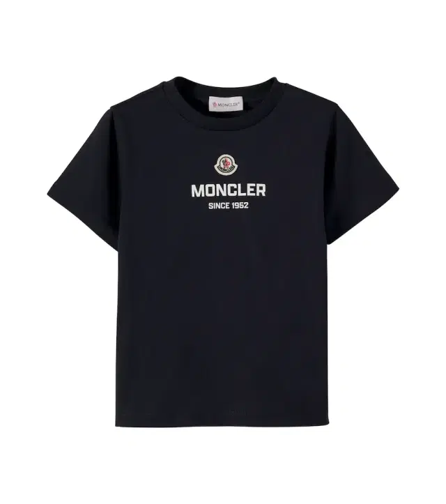 Moncler Enfant Logo cotton jersey T-shirt