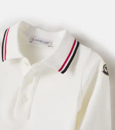 Moncler Enfant Baby cotton piqué onesie | Thumbnail 2