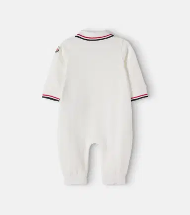Moncler Enfant Baby cotton piqué onesie | Thumbnail 3