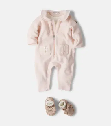Moncler Enfant Baby fleece onesie | Thumbnail 4 Moncler Enfant Baby fleece onesie | Thumbnail 4