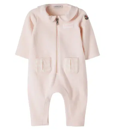 Moncler Enfant Baby fleece onesie | Thumbnail 1 Moncler Enfant Baby fleece onesie | Thumbnail 1