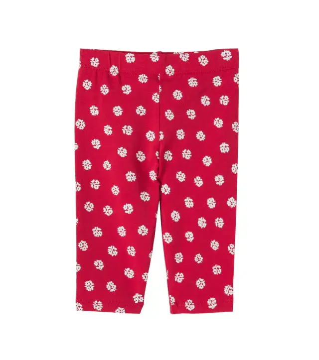 Stella McCartney Kids Baby floral cotton jersey pants