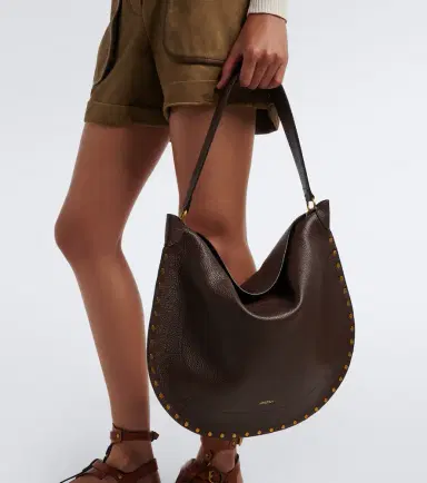 Isabel Marant Oskan Large leather shoulder bag | Thumbnail 4 Isabel Marant Oskan Large leather shoulder bag | Thumbnail 4