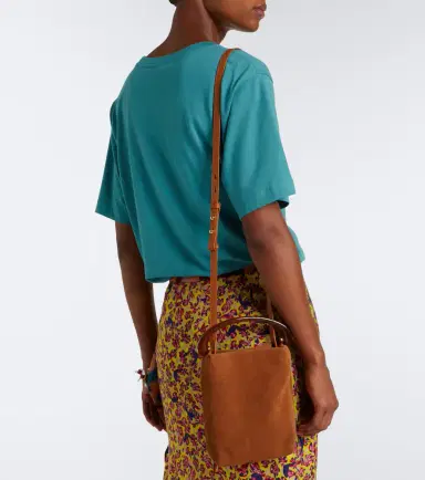 Dries Van Noten Crisp Mini suede top-handle bag | Thumbnail 5 Dries Van Noten Crisp Mini suede top-handle bag | Thumbnail 5