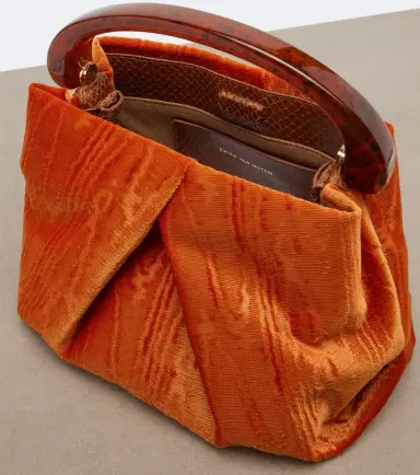 Dries Van Noten Crisp Small velvet top-handle bag | Thumbnail 2 Dries Van Noten Crisp Small velvet top-handle bag | Thumbnail 2