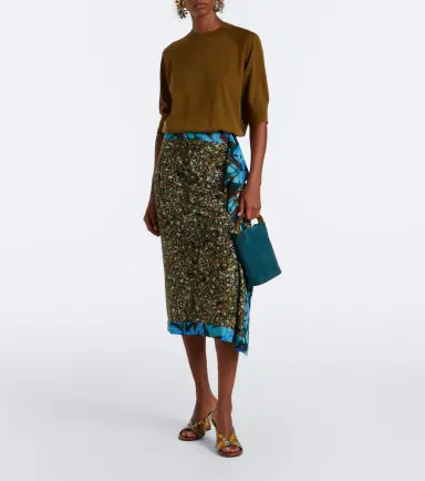 Dries Van Noten Crisp Mini suede top-handle bag | Thumbnail 5 Dries Van Noten Crisp Mini suede top-handle bag | Thumbnail 5