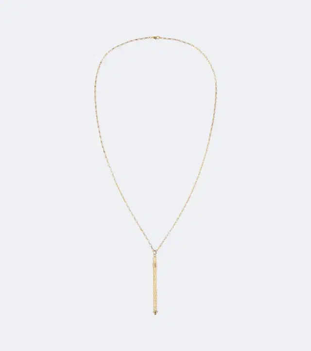 Saint Laurent Cassandre pendant necklace