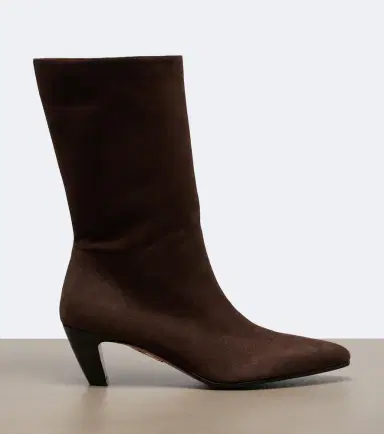 Aquazzura Slouchy suede mid-calf boots | Thumbnail 4 Aquazzura Slouchy suede mid-calf boots | Thumbnail 4