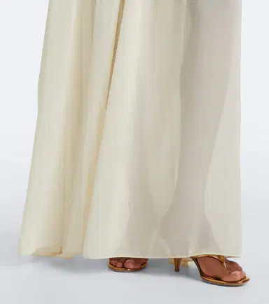 De La Vali Agapito chiffon maxi skirt | Thumbnail 6