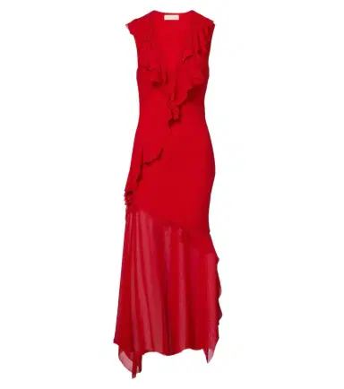 DE LA VALI Baila floral georgette midi dress | Thumbnail 1