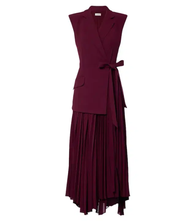 Simkhai Helena crêpe midi dress