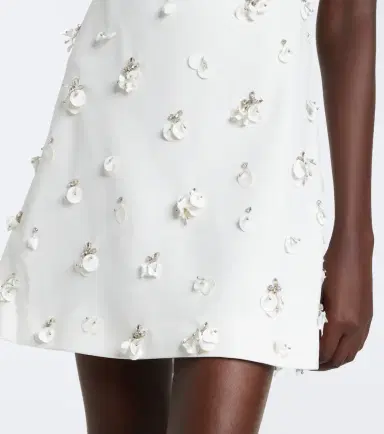 Simkhai Ziva embellished crêpe minidress | Thumbnail 3