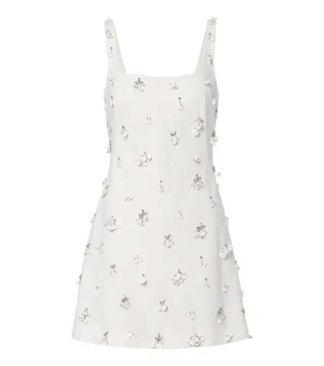 Simkhai Ziva embellished crêpe minidress