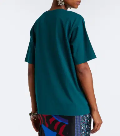 Dries Van Noten Cotton jersey T-shirt | Thumbnail 6 Dries Van Noten Cotton jersey T-shirt | Thumbnail 6