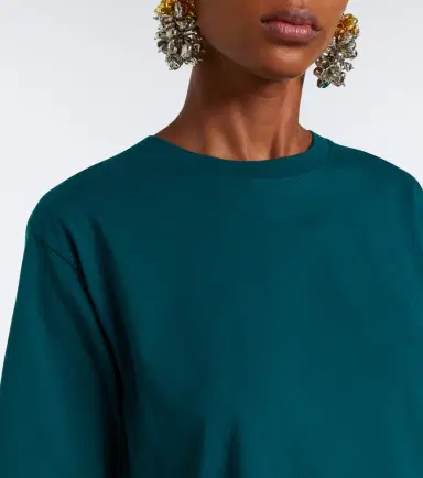 Dries Van Noten Cotton jersey T-shirt | Thumbnail 7 Dries Van Noten Cotton jersey T-shirt | Thumbnail 7