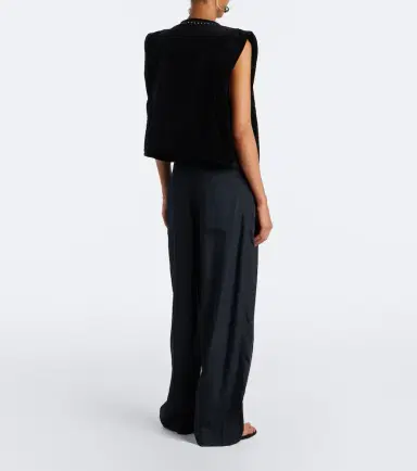 Isabel Marant Inaya layered wide-leg pants | Thumbnail 2