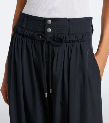 Isabel Marant Inaya layered wide-leg pants | Thumbnail 3