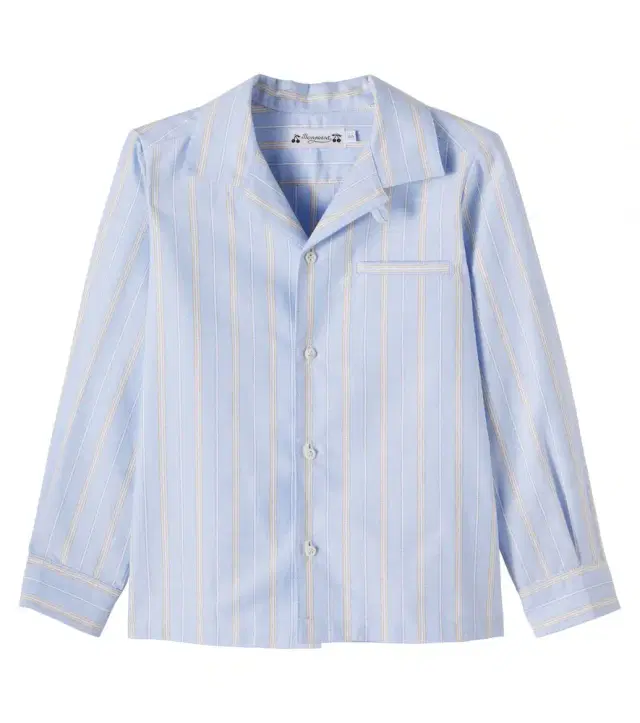 Bonpoint Mael striped cotton poplin shirt