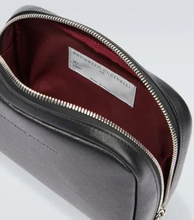 Brunello Cucinelli Leather pouch | Thumbnail 2