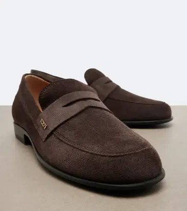Tod's Suede penny loafers | Thumbnail 2 Tod's Suede penny loafers | Thumbnail 2