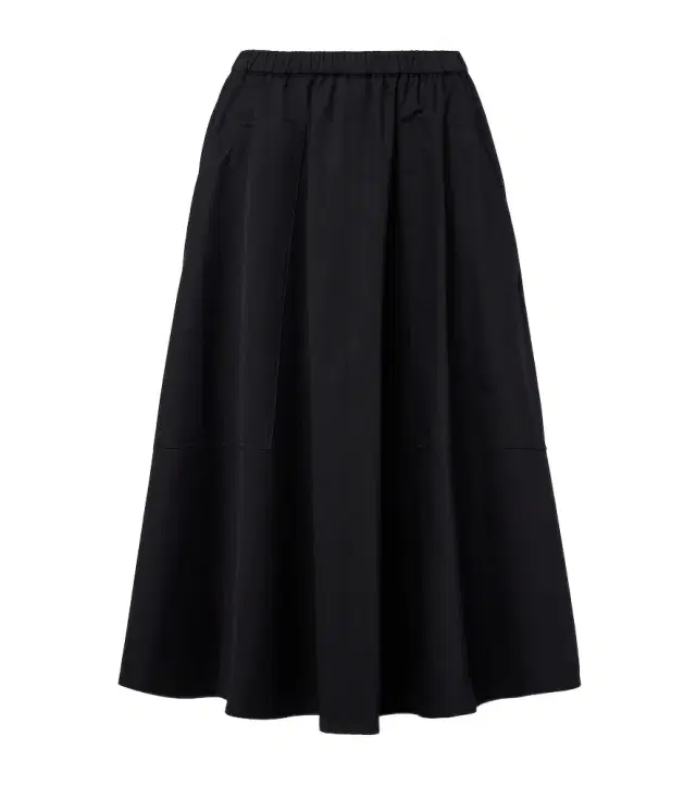 Vince Cotton midi skirt