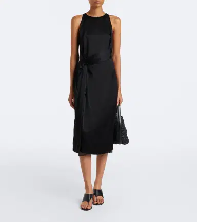 RÓHE Róhe Gathered midi dress | Thumbnail 3 RÓHE Róhe Gathered midi dress | Thumbnail 3