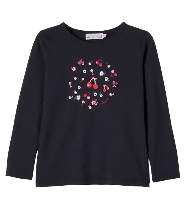 Bonpoint Tidjiane printed cotton jersey T-shirt