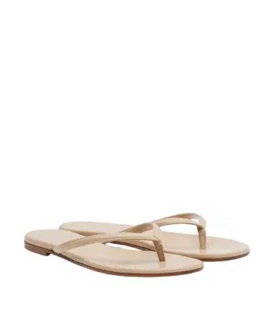 Gianvito Rossi Calypso leather thong sandals | Thumbnail 1