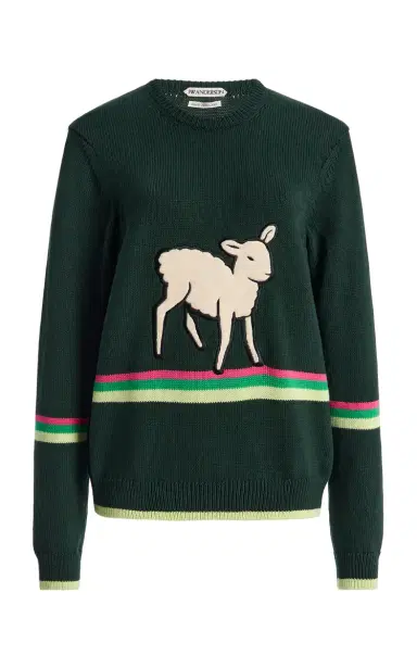 JW Anderson Sheep Cotton Sweater | Thumbnail 6 JW Anderson Sheep Cotton Sweater | Thumbnail 6