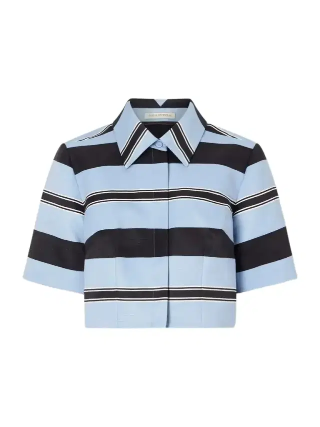 Emilia Wickstead Natalie Striped Twill Shirt