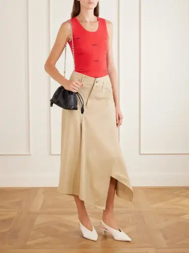 Loewe Flamenco Pleated Leather Shoulder Bag | Thumbnail 5 Loewe Flamenco Pleated Leather Shoulder Bag | Thumbnail 5