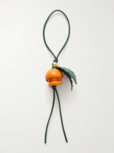Loewe Peeling Orange Gold-tone Leather Charm | Thumbnail 3