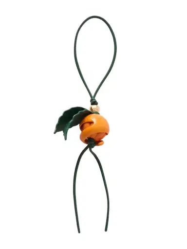 Loewe Peeling Orange Gold-tone Leather Charm | Thumbnail 1