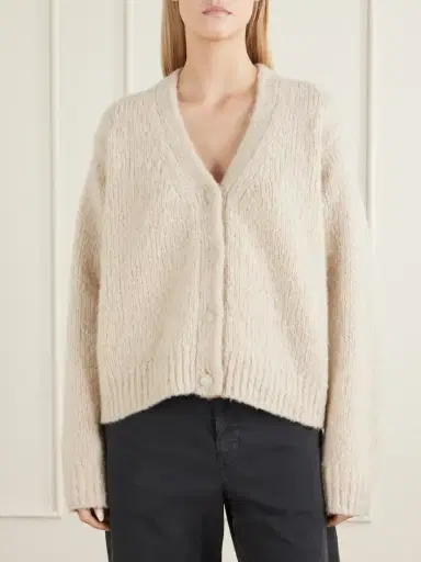 Nili Lotan Lorana Wool And Cashmere-blend Cardigan | Thumbnail 3