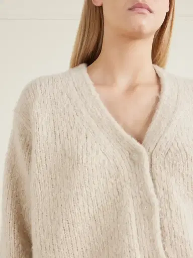 Nili Lotan Lorana Wool And Cashmere-blend Cardigan | Thumbnail 5