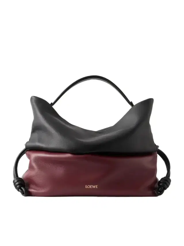 Flamenco Two-tone Leather Tote