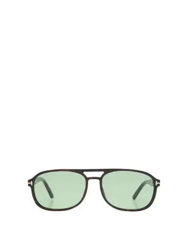 Tom Ford Havana Logo Acetate Aviator Sunglasses | Thumbnail 1 Tom Ford Havana Logo Acetate Aviator Sunglasses | Thumbnail 1