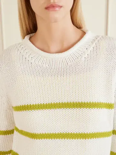 La Ligne Mini Marina Crochet-knit Cotton Sweater | Thumbnail 5