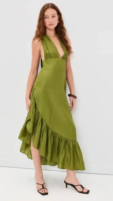 Couper Gwendolyn Asymmetrical Ruffle Dress | Thumbnail 2 Couper Gwendolyn Asymmetrical Ruffle Dress | Thumbnail 2