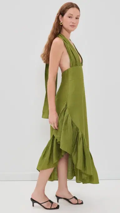 Couper Gwendolyn Asymmetrical Ruffle Dress | Thumbnail 4 Couper Gwendolyn Asymmetrical Ruffle Dress | Thumbnail 4