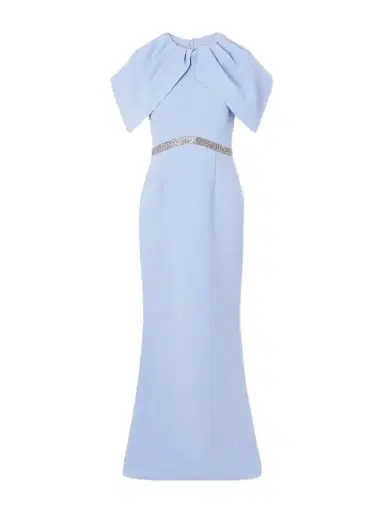 Rebecca Vallance Aylin One-shoulder Embellished Cady Maxi Dress | Thumbnail 1