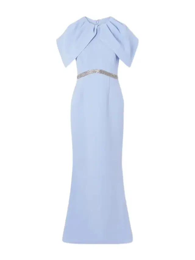 Rebecca Vallance Aylin One-shoulder Embellished Cady Maxi Dress