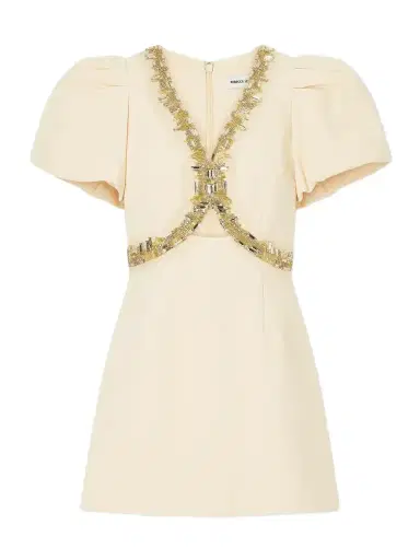 Rebecca Vallance Alexandrite Embellished Cady Mini Dress | Thumbnail 1 Rebecca Vallance Alexandrite Embellished Cady Mini Dress | Thumbnail 1