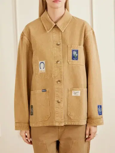 Sea Winslow Patch-detailed Denim Jacket | Thumbnail 3 Sea Winslow Patch-detailed Denim Jacket | Thumbnail 3