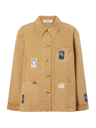 Sea Winslow Patch-detailed Denim Jacket | Thumbnail 1 Sea Winslow Patch-detailed Denim Jacket | Thumbnail 1
