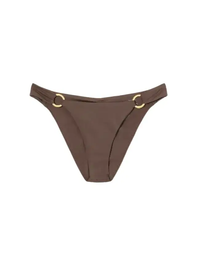 Away That Day Sorrento Embellished Recycled Stretch Bikini Briefs