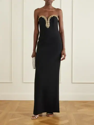 Rebecca Vallance Alexandrite Embellished Cady Gown | Thumbnail 2 Rebecca Vallance Alexandrite Embellished Cady Gown | Thumbnail 2