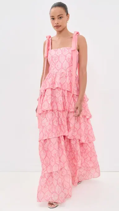 Couper Odette Tiered Ruffle Gown | Thumbnail 3 Couper Odette Tiered Ruffle Gown | Thumbnail 3