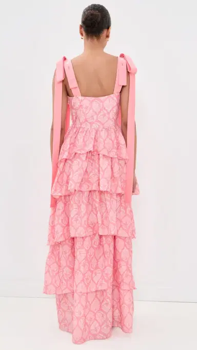 Couper Odette Tiered Ruffle Gown | Thumbnail 4 Couper Odette Tiered Ruffle Gown | Thumbnail 4